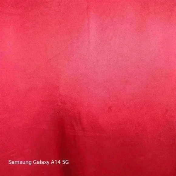 Anna and Frank 100 % Silk Red Button Down Dressy Shirt Size XL Holiday Party - Picture 10 of 13